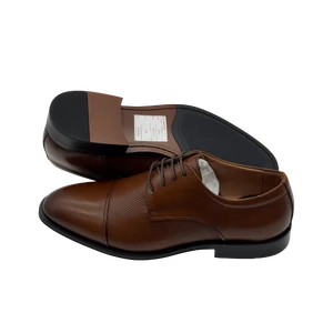 Jerryshoes brown cap toe oxford shoes - elegant men's dress shoes