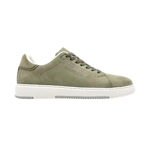 Jerryshoes sage green suede sneakers - minimalist casual shoes